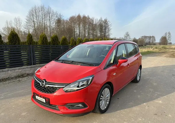 opel zafira Opel Zafira cena 53800 przebieg: 66400, rok produkcji 2017 z Siedlce